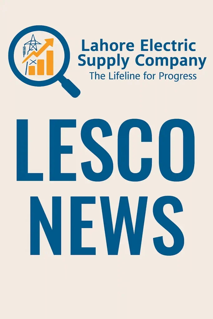 Lahore LESCO News
