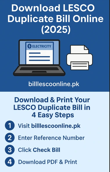 Lesco duplicate bill