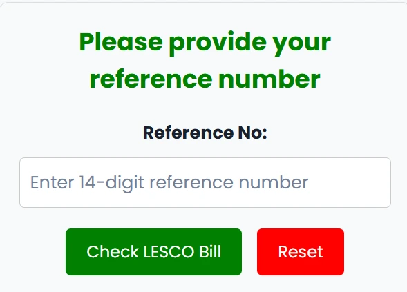 How to Check Electricity Bill Online in Pakistan – All DISCOs (2025 Guide) 2 check lesco bill