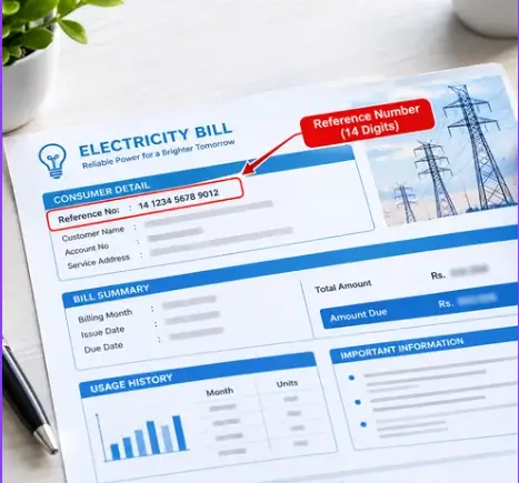 Lesco bill Check online Duplicate of PDF 1 Find your LESCO electricity bill reference number on your bill